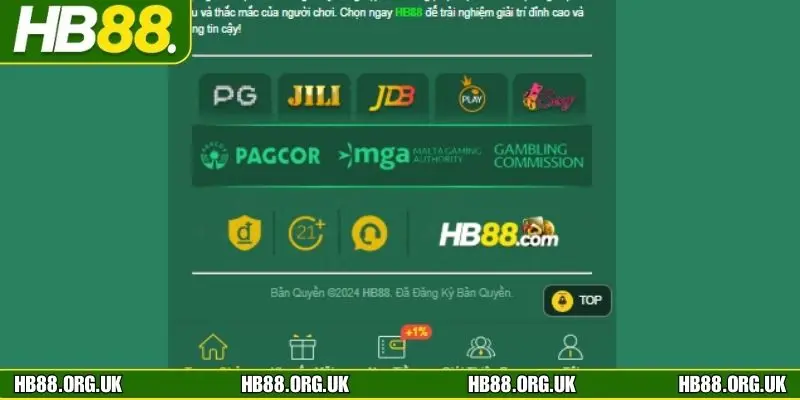 Hệ thống game HB88 giải trí đáng tin cậy